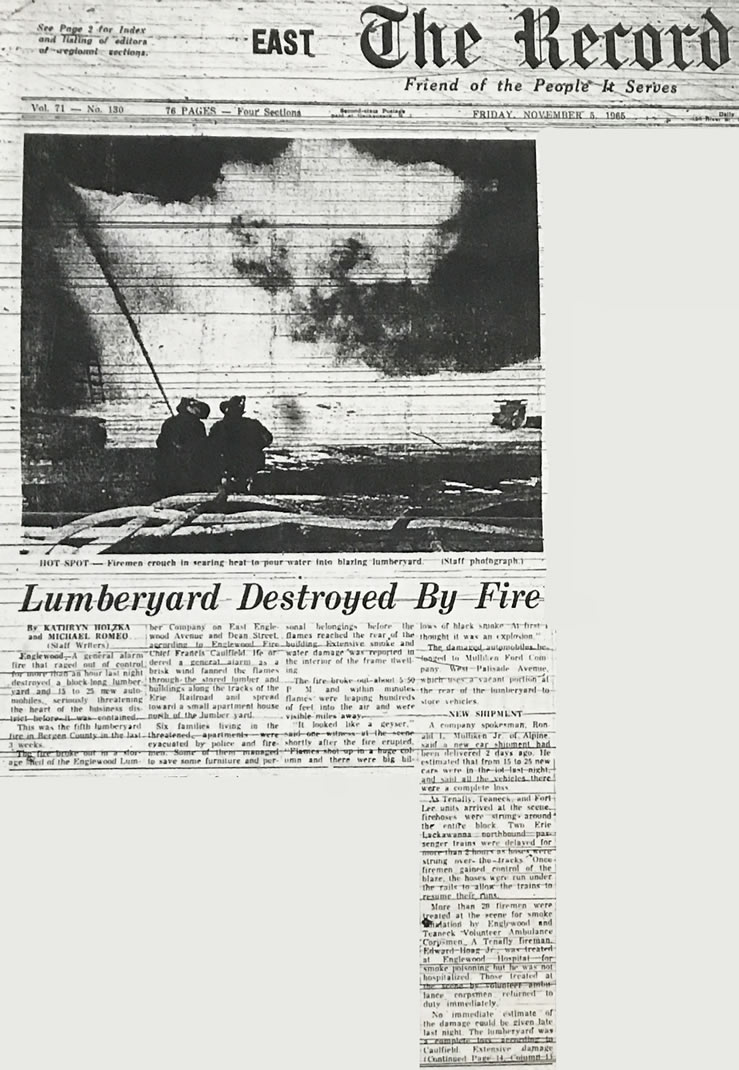 November 5, 1965 article page 1